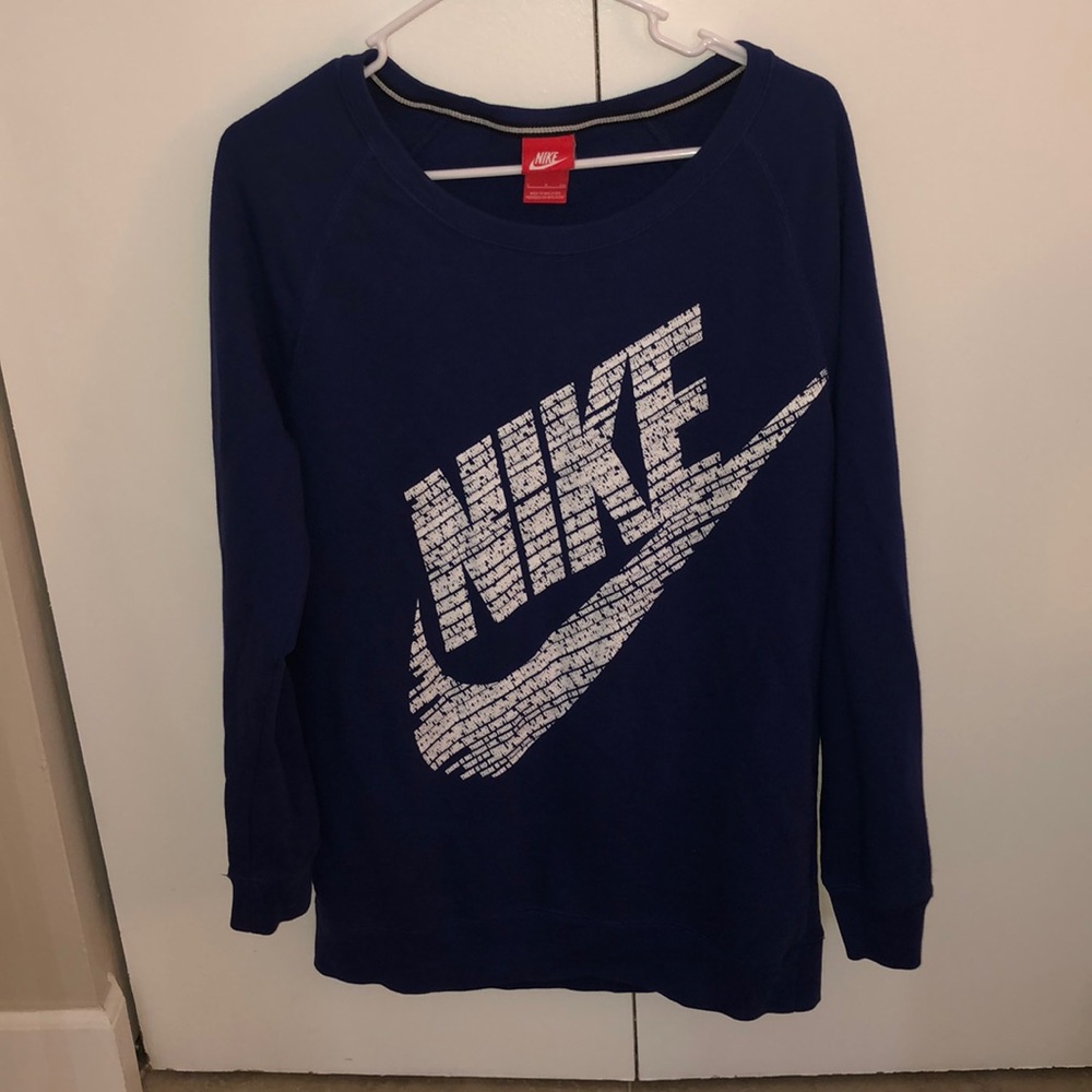 Wide Crew Neck, Oversize Nike Sweatshirt